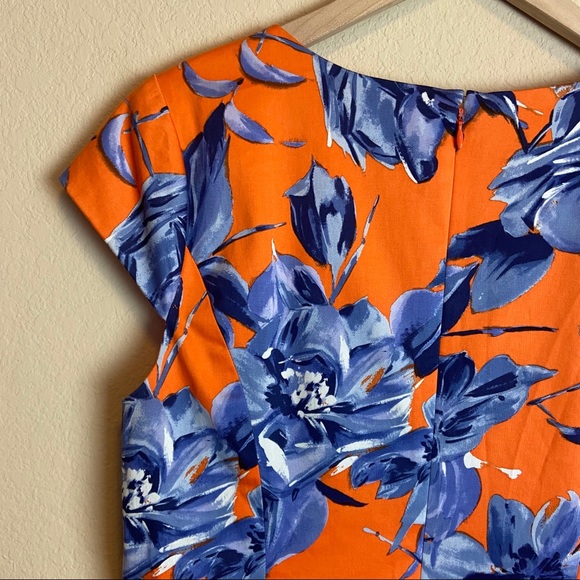 J.Crew Collection Floral Dress Size 10 - Picture 10 of 14